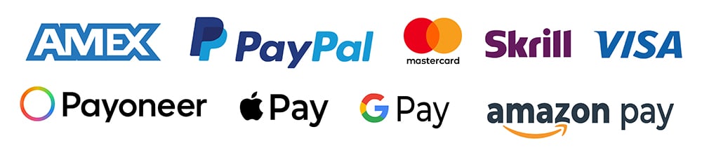 PayPal Visa MasterCard